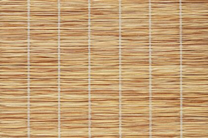 Straw cloth texture of eco placemat or table cloth of renewable organic materials